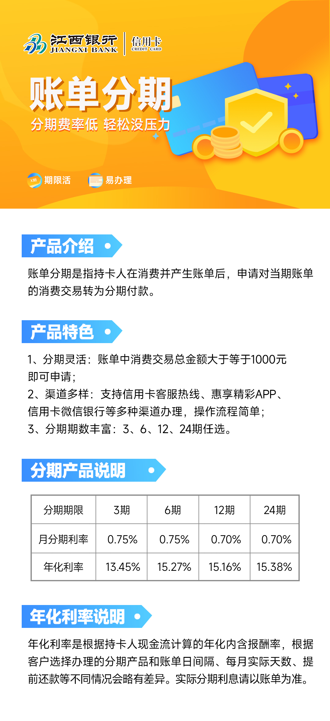 賬單分期